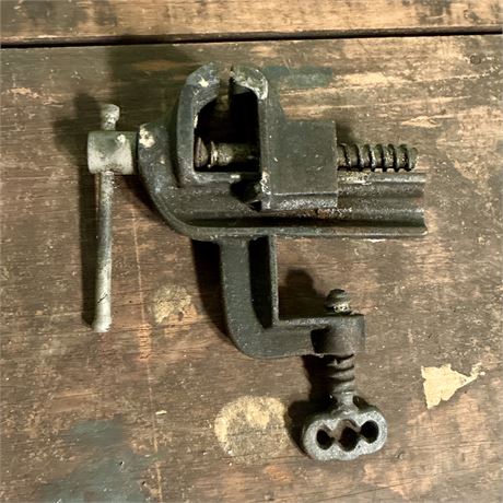 Vintage Clamp-On 1 1/4" Jewelers Vise