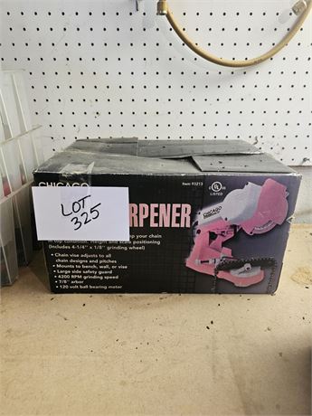 Chicago Electric- Chain Saw Sharpener