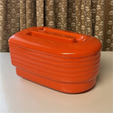 Retro HALL for Westinghouse Covered Refrigerator Dish (Red-Orange)