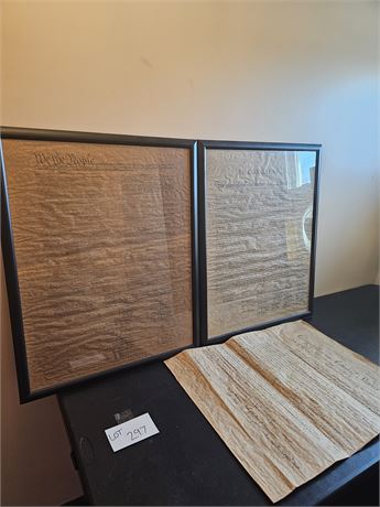 Reproduction Declaration of the Independence Prints