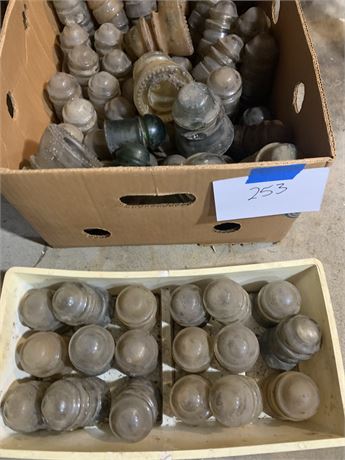 Glass Insulator Lot