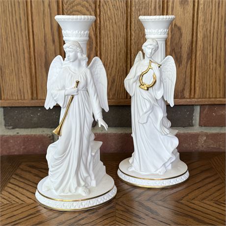 Lenox Angel of Light Candlestick Holders