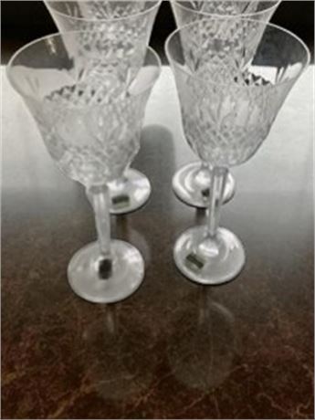 Mikasa Crystal Stemware Wine Glass Set of 6 - Vintage