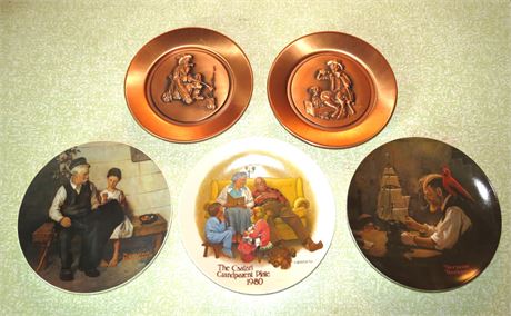 Norman Rockwell, Knowles Plates