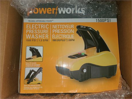 Power Works Electric Pressure Washer