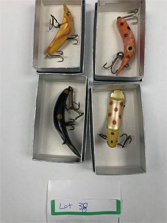 Lot of 4 Lures Helin Beno and more