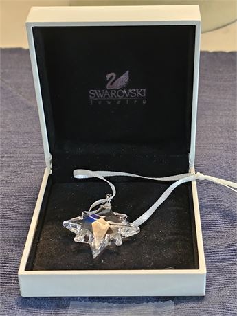 Swarovski Crystal Star Ornament - Pendant