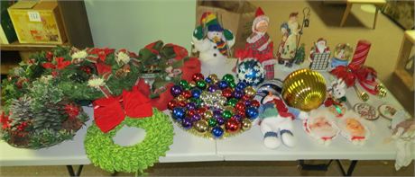 Assorted Christmas Decorations