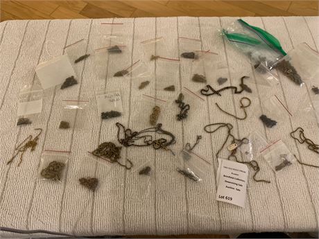 Necklace Chain Lot - Misc Sizes, Colors & Style (Some May Be Broken)