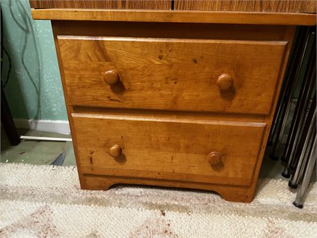 Small Vintage Table With Drawers