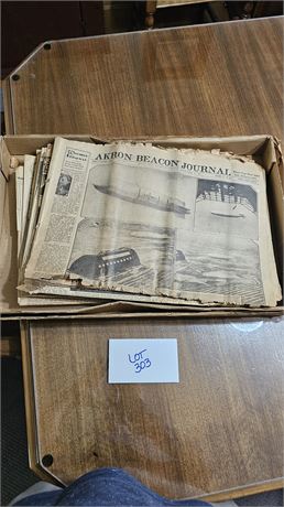 Antique/Vintage Newspapers Historical Dates