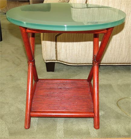 Small Table With Glass Top