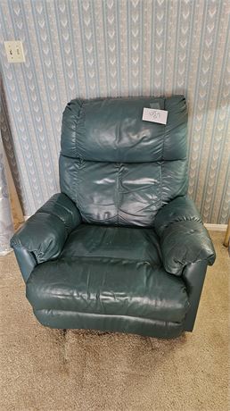 Green Leather Recliner