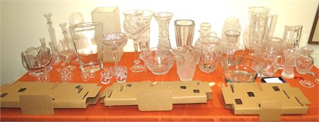 Crystal and Glassware Cleanout