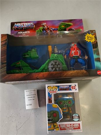 Mattel Masters of the Universe Origins Ground Ripper & Mekaneck Set