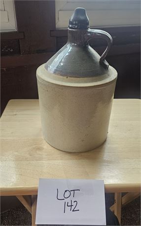 Antique "Maple Leaf" 1 Gallon Stoneware Moonshine Jug