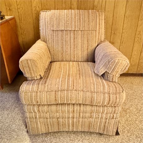 Neutral Upholstered Side Chair - 34"T x 29" x 34"D