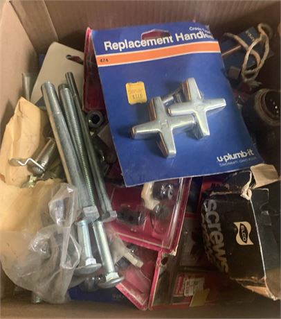 Chrome DANCO Replacement Cross Arm Handles, Melard Faucet Fixer Kit #1301 & More