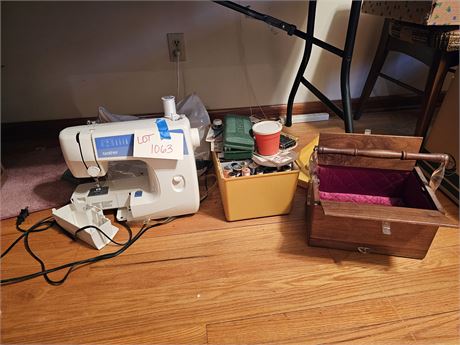 Brother LS-2125i Sewing Machine Plus Extra's - Thread & More