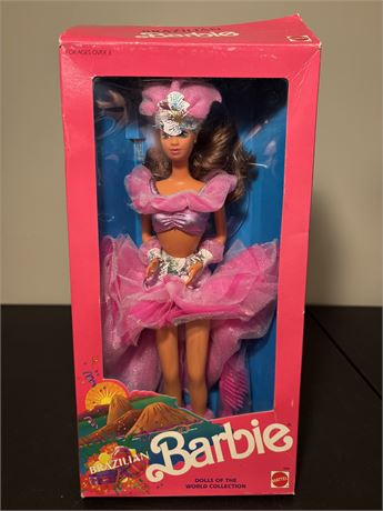 1989 Dolls of the World 1st Edition Brazilian Barbie - Open Box/Doll Loose