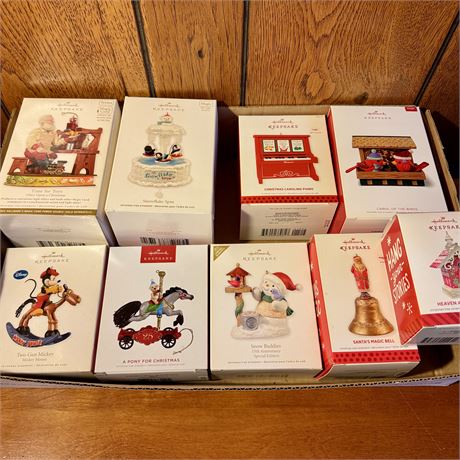 Hallmark Keepsake Ornaments Lot
