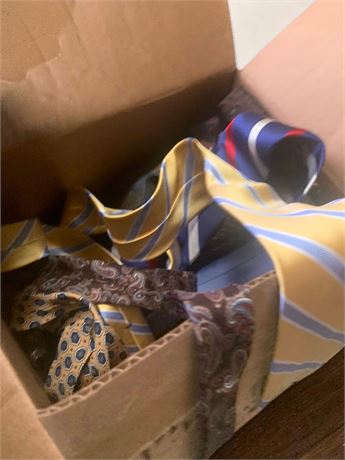 Mens Necktie Lot (Various Colors & Patterns)