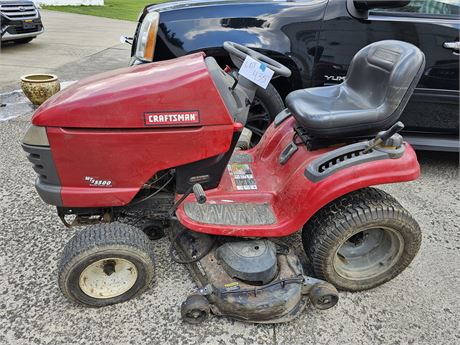 Craftsman 5500 Riding Mower