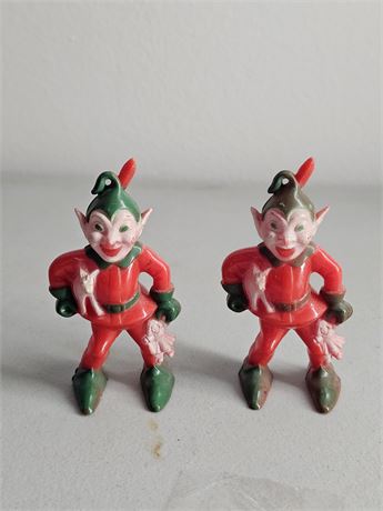 Vintage '40's Rosbro Plastic Elves