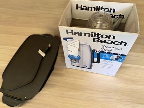 Hamilton Beach Coffee Pot/Maker and Electric Griddle