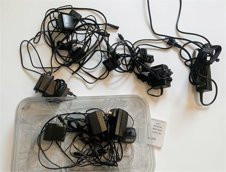 AC Adapter & Power Supply Cable Lot