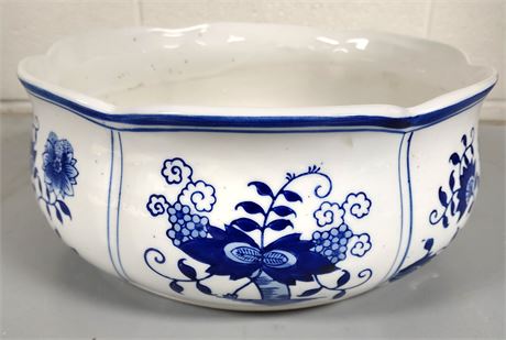 Blue & White China Dish