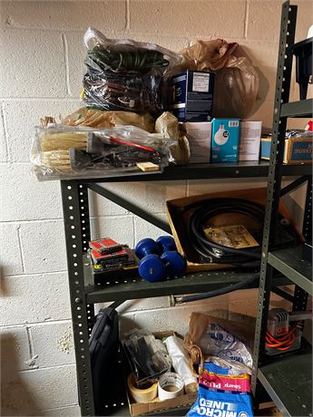 Basement Shelf Cleanout