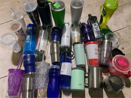 Reusable Tumblers/Cups By Starbucks, Yeti, Contigo, Owala, Klean Kanteen & More