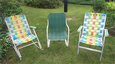 3 Outdoor Chairs