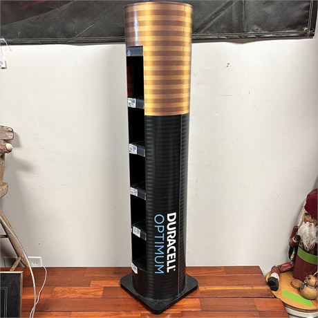 Duracell Optimum Battery Shaped Store Display - 51.5”H