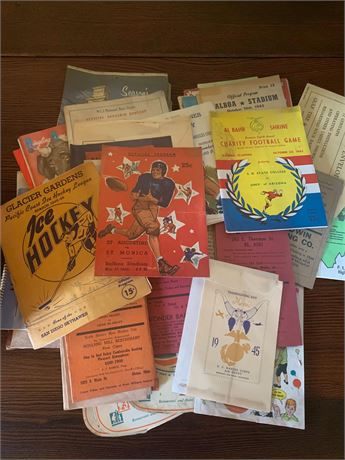 Vintage Advertising Ephemera Lot