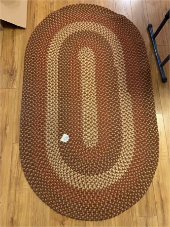 Vintage Oval Floor Rug