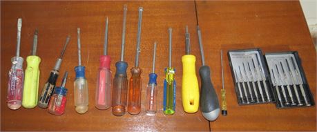 Assorted Screwdrivers