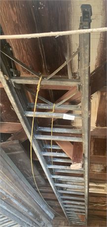 38 Foot Aluminum Extension Ladder