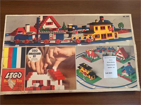 Vintage Lego Set No 080 Ambassador Set - Over 90% Complete In Original Box