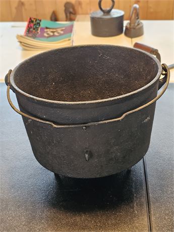 Cast Metal Camping Kettle