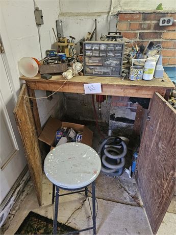 Hardware, Paint Supplies, Industrial Stool, Vac, Light Bulbs & More