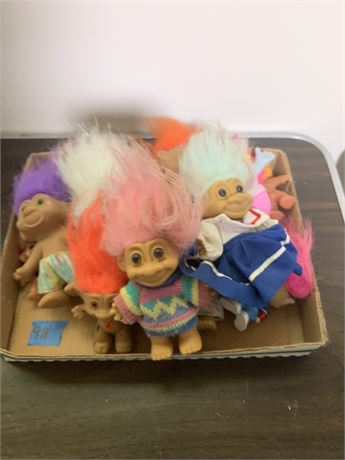 Russ Vintage Troll Doll Lot