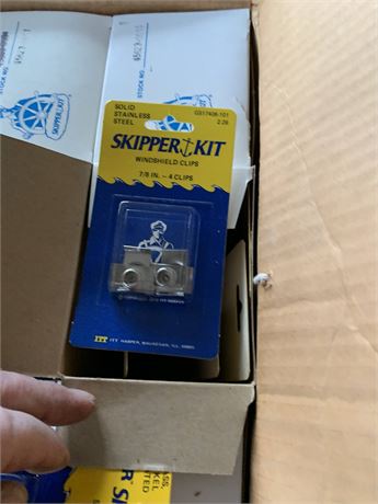 ITT Harper Skipper Kit Solid Stainless Steel Hose Clamps & More - 1 Case