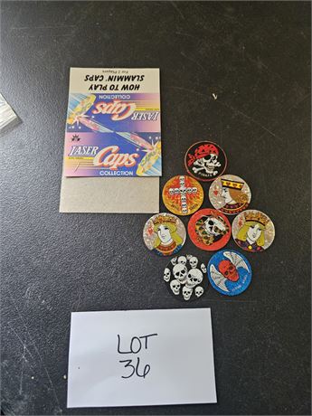 Laser Caps (Pogs)