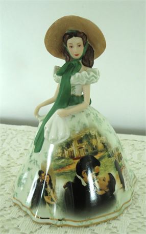 Bradford Editions 2004: "Picnic Dress" Gone With The Wind Figurine