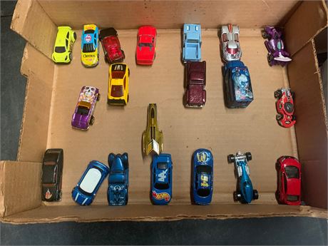 Mixed Lot of Vintage Hot Wheels Die Cast Cars