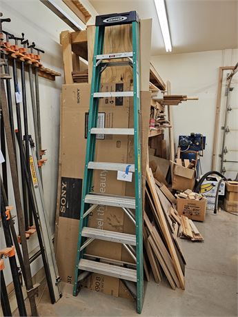 Werner Heavy Duty 8ft Folding Ladder