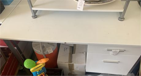 White Student Desk/Work Table (DESK ONLY)