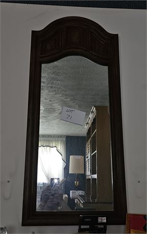 Wood Wall Mirror